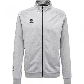 Chaqueta de algodón Hummel Move Grid con cremallera para deporte