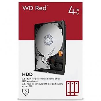 WD Red 4TB NAS 3.5 Internal Hard Drive - 5400 RPM Class, SATA 6 Gb/s, SMR, 256MB Cache
