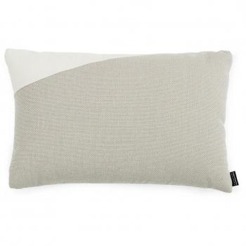 Normann Copenhagen 602602 Edge Cojín, algodón de Mezcla de Tejidos, Beige, 60 x 60 x 40 cm