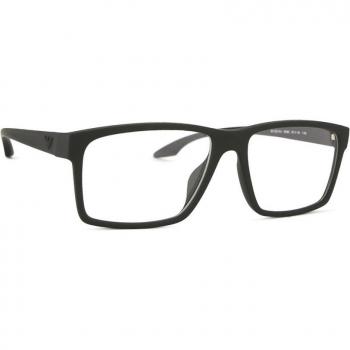 Emporio Armani EA3210U 5063 Men's Eyeglasses Black Size 57 - Blue Light Block Available