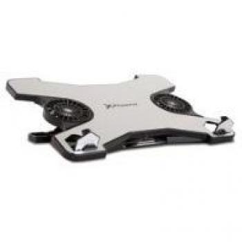 Phoenix Technologies PHXCOOLER, USB 2.0, Negro, Plata, 390 x 290 x 10 mm