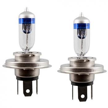 Superlite BOM12701 H4 White Pro Bombillas +130% E-Mark, Juego de 2