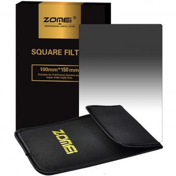 ZOMEI Square ND Filter 100x150mm ND8 Óptico Neutro Graduado Kompatibel mit Cokin Z-Pro Serie