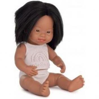 Muñeca Bebé Latina con Síndrome de Down 38 Cm