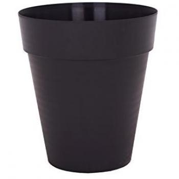 Maceta Alta Capri de Polipropileno Antracita - 46 cm x 40 cm