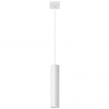 Lámpara de Techo Lagos 1 Luz GU10 Acero Blanco Colgante LED