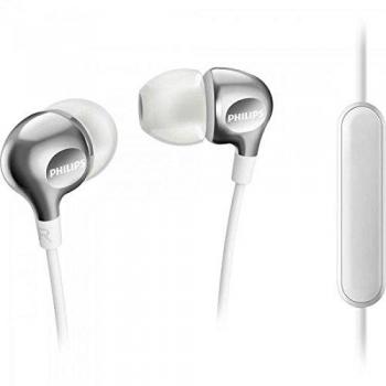 Philips SHE3705WT/00 Dentro de oído Binaurale Alámbrico Plata, Color Blanco - Auriculares