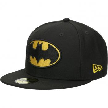 Gorra New Era 59Fifty Batman Basic Cap para hombres, color negro, modelo 10862338