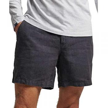 Superdry Overdyed Linen Casual Shorts for Men