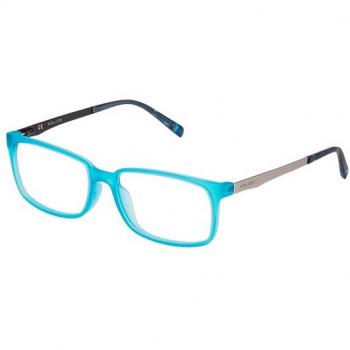 Police Men's Eyeglass Frame VPL259-543GRG Blue Ø 54 mm