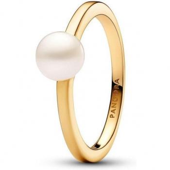 Pandora Freshwater Cultured Pearl Gold Ring for Women 163157C01
