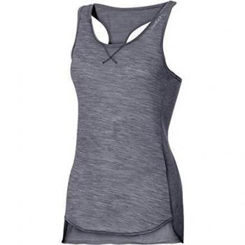 Odlo Singlet Crew Neck Revolution TW Light, Mujer, Color Verde - Gris, tamaño Extra-Large