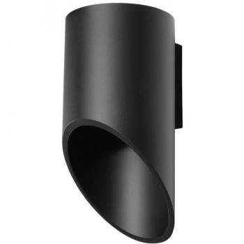 Aplique de pared PENNE 20 negro G9 LEDBOX Aluminio 1 bombilla Iluminación interior LED