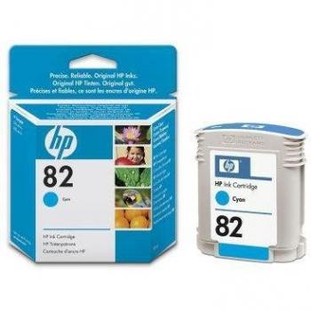 HP C4911A Cartucho de Tinta DesignJet 82, Color Cian, 69 ml