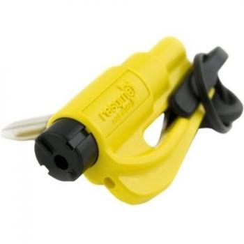 Resqme- Herramienta rompecristales, color amarillo