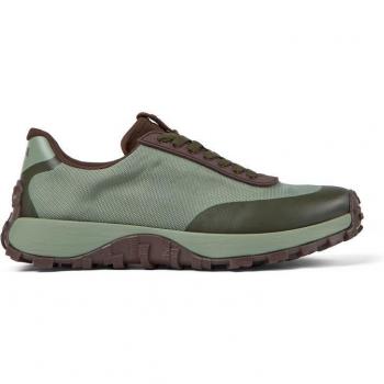 CAMPER Drift Trail VIBRAM - Men's Green Sneakers in size 44 made of Cotton fabric