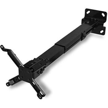 vidaXL Soporte para Proyector de Techo Telescópico Hierro Negro Accesorios