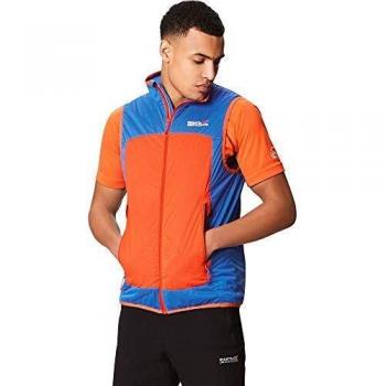 Regatta Lankin B/W - Forro Polar sin Mangas para Hombre, Oxford/Blaze, FR: M