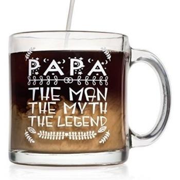 Uneek Drinkware PapaGlass Coffee Mug, 13 oz by Uneek Drinkware