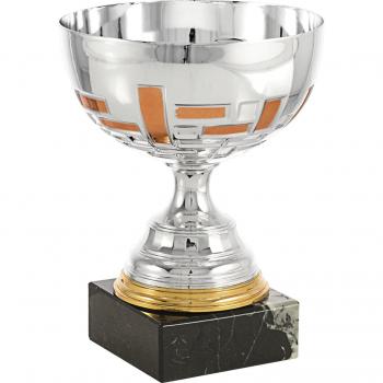 Art-Trophies TP183 Trofeo Deportivo, Plata/Cobre, 114 cm