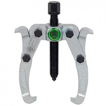 Kukko 201-0 Extractor de 2 Patas Reversibles y articuladas, Negro, 100 x 75 mm