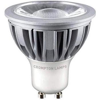 Crompton LED GU10 COB 5W Dimmable Spotlight,45° Beam,Cool White