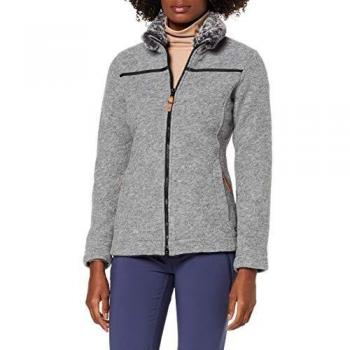 CMP - Chaqueta de Lana para Mujer, Color Gris, tamaño 48
