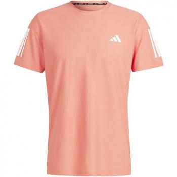 Camiseta de Running para Hombre Own The Run en Color Coral de Adidas - Modelo IN1508