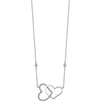 Collar Lotus Silver Moments LP1818-1/1 de Plata con Motivo Corazón para Mujer