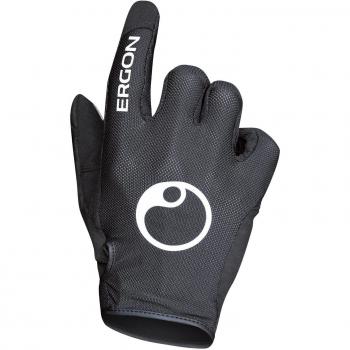 Ergon Fahrrad Handschuhe All Mountain Bike MTB Moto Cross Country Enduro Offroad Gelände, Größe XS