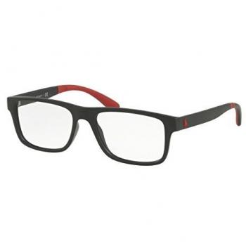 Polo Ralph Lauren 0PH2182, Monturas de Gafas para Hombre, Matte Black, 56