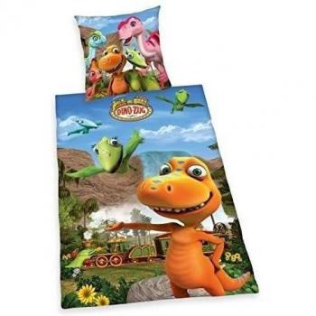Reunión Edredón 446127050 algodón reforzado con 1 funda de almohada 80 x 80 cm y 1 funda nórdica 135 x 200 cm Diseño Dino Zug