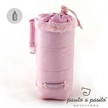 Pasitto a Pasito - Funda de Biberón Pasito a Pasito Montblanc rosa