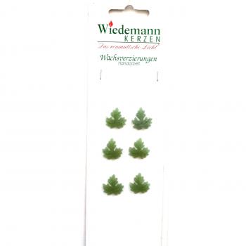 Wiedemann – verzier Ornament Vino Hojas, Cera, Verde, 2, 0 x 2, 00 X cm, 1 Unidades