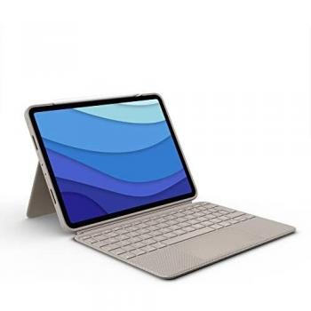 Logitech Combo Touch Funda Teclado Retroiluminado QWERTY UK Arena para iPad Pro 11 1ª/2ª/3ª/4ª Gen