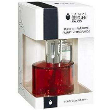 Lámpara pastor 00443 Coffret Oval rojo difusor de perfume y purificador