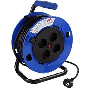 Tayg- Extensible Eléctrico, Azul y Negro, 25 m