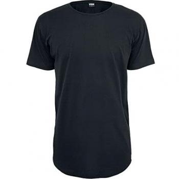 Urban Classics Shaped Long Tee T-Shirt for Men - Black - Sizes S to 5XL