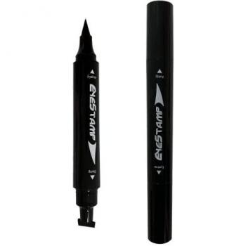 Eyestamp Delineador de Ojos y Sello dos en Uno, Tamaño Medio, Mate Intenso, Negro, 3.5 Gramo