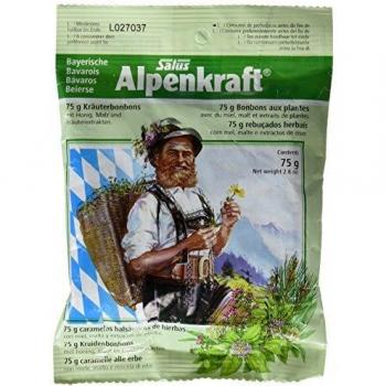 Alpenkraft Herbal Candies with Honey and Malt, 75g