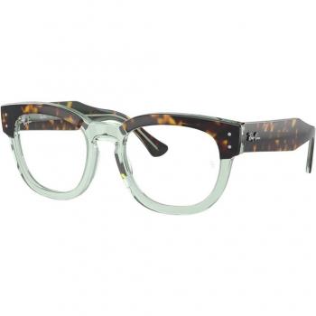 Ray-Ban RX0298V Mega Hawkeye 8249 Unisex Eyeglasses Havana/Crystal Square
