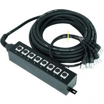 Omnitronic Multicore Escenario cuadro 8in 20m 20m Cables