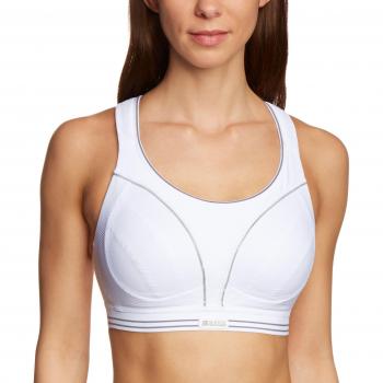 Shock Absorber Women's Ultimate Run Bra, Size 30B, Color: White Polyamide