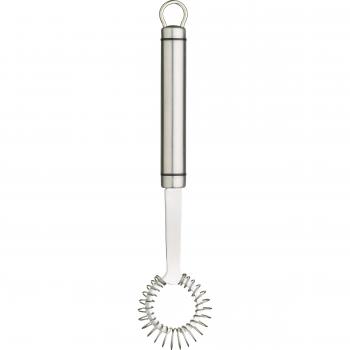 Mini Batidor de Acero Inoxidable con Mango Ovalado, 23 cm