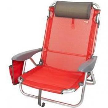 Silla Plegable Aktive 4 Posiciones con Cojín