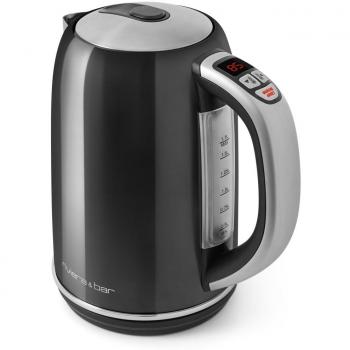 Hervidor Inalámbrico Riviera & Bar Serena BT549A - 1.7L, 2200W, Temperatura Variable, Platino