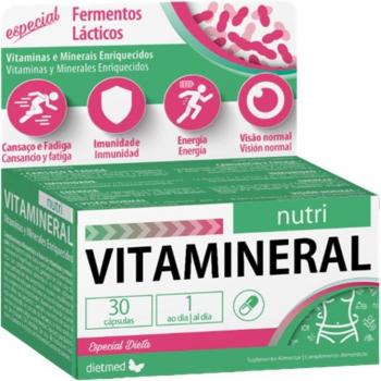 Dietmed Vitamineral Nutri 30 Cápsulas Refuerzo de Carencias Nutricionales