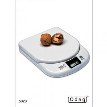 ODAG - Balanza Cocina Electr. Blanca Odag 2 Kg