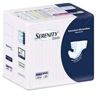 Serenity Classic - Pañal braguita formato maxi, talla L