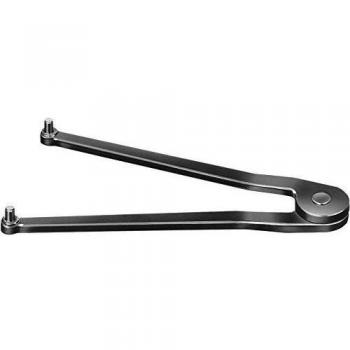 AMF 0007658251000 Llave para tuercas de dos agujeros, 10 x 260 mm